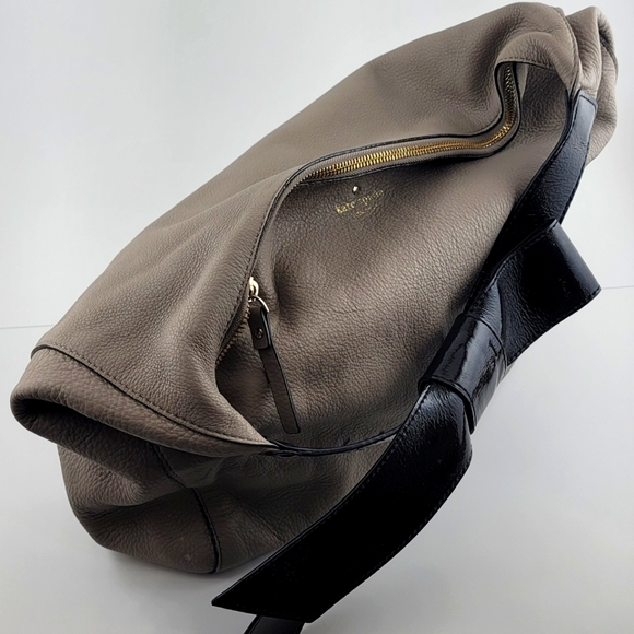 Kate Spade leather shoulder purse with bow accent Free shipping - Picture 3 of 6